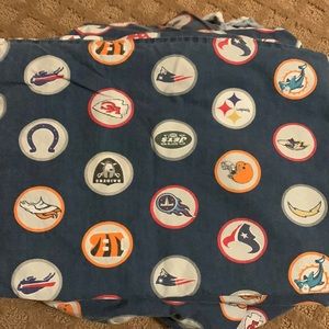 Boys single bed football sheets